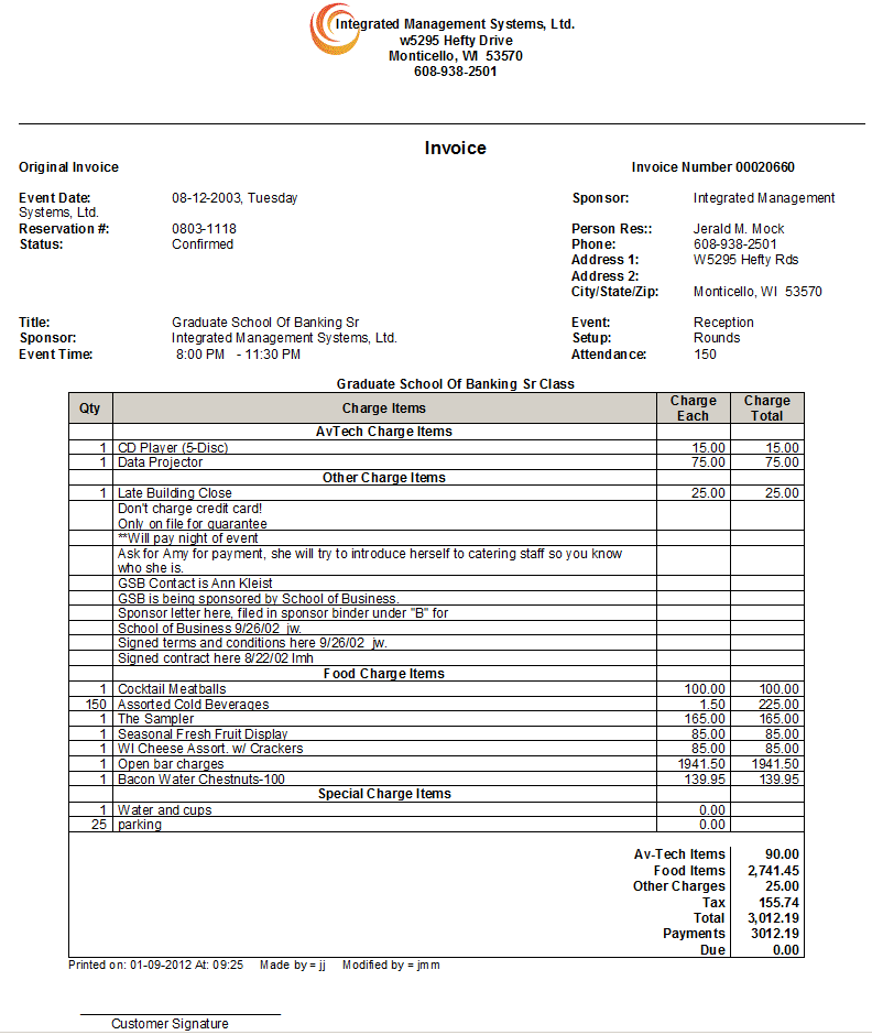 Invoice